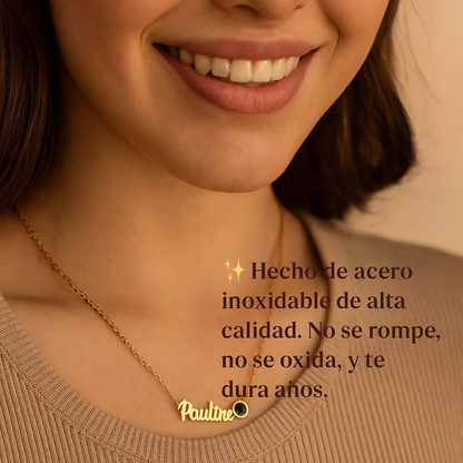 Siempre contigo❤️Collar personalizado con foto y nombre