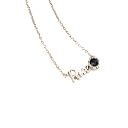 Siempre contigo❤️Collar personalizado con foto y nombre